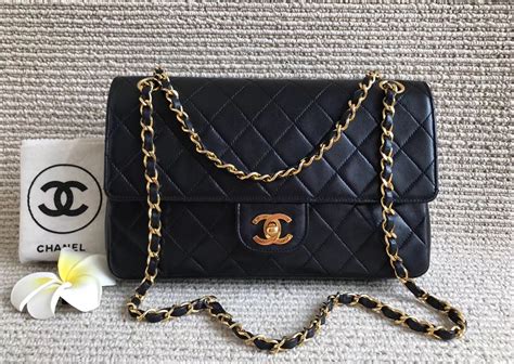 medium flap chanel bag|authentic Chanel classic flap bag.